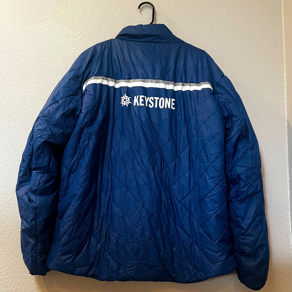 Keystone winter insulated puffer snow jacket
